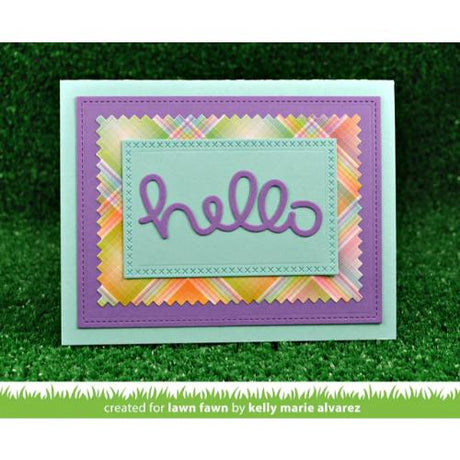Lawn Fawn - Lawn Cuts - Scripty Hello Dies