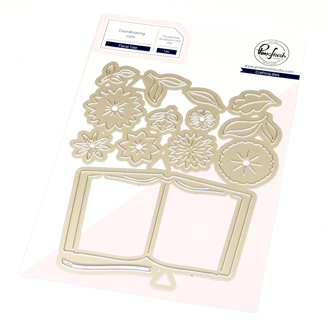 Pinkfresh Studio - Floral Tale die