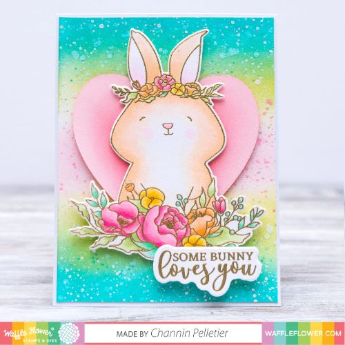 Waffle Flower - Nesting Hearts Die