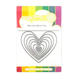Waffle Flower - Nesting Hearts Die