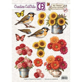 Creatief Art My Happy Little Garden 01 Creative CutOuts (CCO-033)