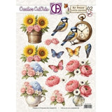 Creatief Art My Happy Little Garden 02 Creative CutOuts (CCO-034)