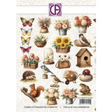 Creatief Art My Happy Little Garden Die-Cuts Creative CutOuts (23pcs) (CCODC-PLUS-001)