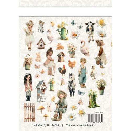 Creatief Art In Full Bloom Die-Cuts Crafted Memories (46pcs) (CM-DC-001)
