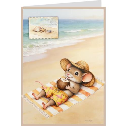 Creatief Art A Mice Vacation Card Kit (RE2530-0198)