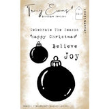 Tracy Evans - Decorations (A7 stamp) (TE018)