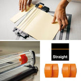 Fiskars Paper Trimmer Blades TripleTrack Titanium Straight Cutting (2pcs) (1004677)