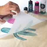 Aladine - Feather Textile Stencil 81002 - Postage as per Actual