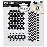 Aladine - Decorative Stencil – DIY Triangle 81061