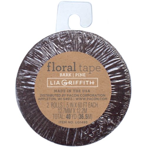 Floral Tape 2/Pkg-Bark/Pine