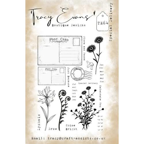 Tracy Evans Special Delivery A5 Stamp (TE064)
