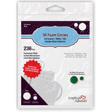 Scrapbook Adhesives 3D Foam CIRCLES White Mix - 236