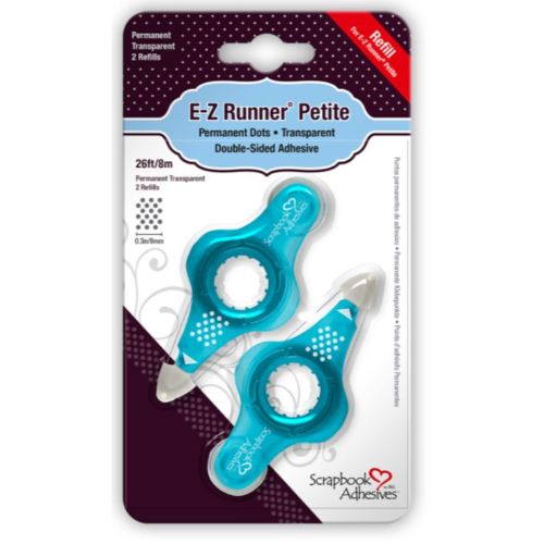 Scrapbook Adhesives E-Z Runner Petite Perm Dots Refills - 2x26'