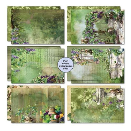 3Quarter Designs Magical Vines  6x4 Card Pack