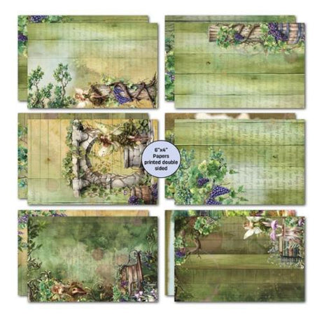 3Quarter Designs Magical Vines  6x4 Card Pack
