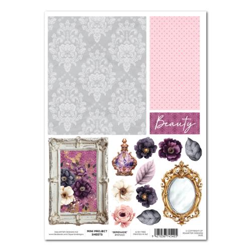 3Quarter Designs Petal Serinade - Mini Project Sheet