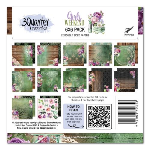 3Quarter Designs Girls Weekend 6x6 Collection