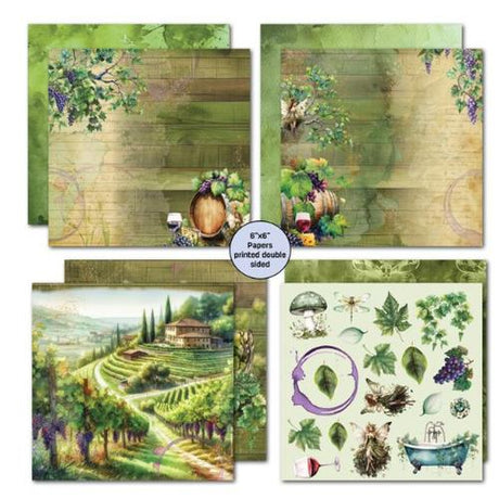 3Quarter Designs Magical Vines 6x6 Collection