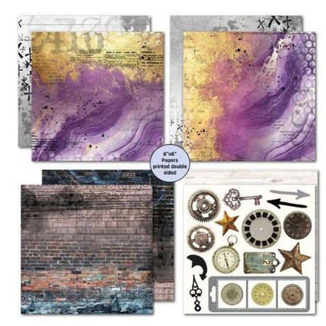 3Quarter Designs Oh Texture 6x6 Paper Pack