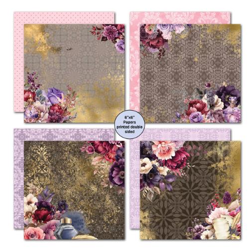 3Quarter Designs Petal Serinade 6x6 Paper Pack
