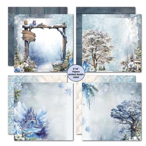 3Quarter Designs Winter Chronicals 6x6 Paper Pack