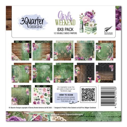 3Quarter Designs Girls Weekend 8x8 Collection