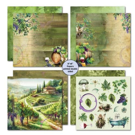 3Quarter Designs Magical Vines 8x8 Collection