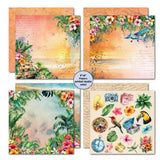3Quarter Designs Tropic Excursion  8x8 Paper Pack