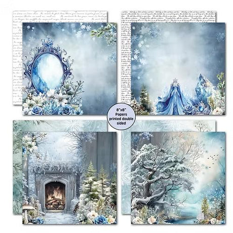 3Quarter Designs Winter Chronicals  8x8 Paper Pack