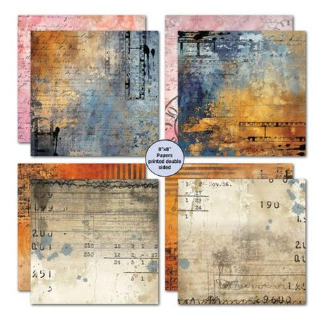 3Quarter Designs Oh Texturee 8x8 Paper Pack
