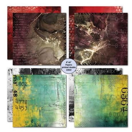 3Quarter Designs Oh Texturee 8x8 Paper Pack