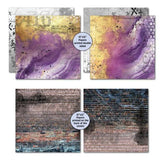 3Quarter Designs Oh Texture 12x12 Design Paper & Diecuts Set - Postage as per Actual