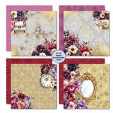 3Quarter Designs Petal Serinade 12x12 Design Paper & Diecuts Set - Postage as per Actual