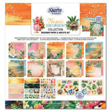 3Quarter Designs Tropic Excursion 12x12 Design Paper & Diecuts Set - Postage as per Actual