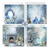 3Quarter Designs Winter Chronicals 12x12 Design Paper & Diecuts Set - Postage as per Actual