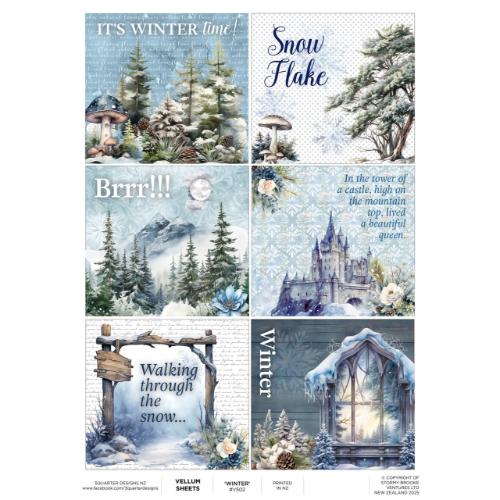 3Quarter Designs Vellum - Winter
