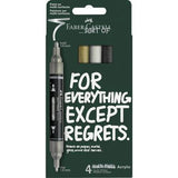 Faber Castell Multimark Acrylic Cardboard Case Classics (4pcs) (FC-186010)