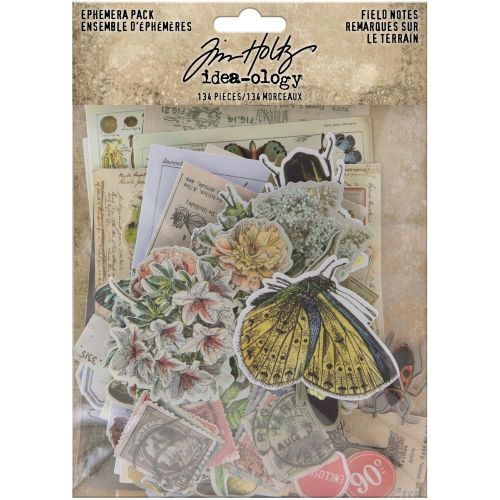 Idea-ology Tim Holtz Field Notes Ephemera Pack