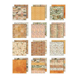 Idea-ology Double- Sided Cardstock 12"X12" 12/Pkg-Palette Collection: Orange - Postage as per Actual