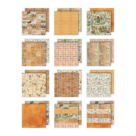Idea-ology Double- Sided Cardstock 12"X12" 12/Pkg-Palette Collection: Orange - Postage as per Actual