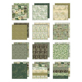 Idea-ology Double-Sided Cardstock 8"X8" 12/Pkg-Palette Collection: Green