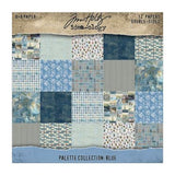 Idea-ology Double-Sided Cardstock 8"X8" 12/Pkg-Palette Collection: Blue