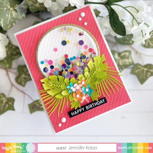 Waffle Flower - Tropical Kit Die