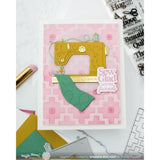Waffle Flower - Quilted Squares Texture Die