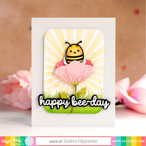 Waffle Flower - Nesting Rounded Rectangles Die