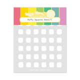 Waffle Flower - Puffy Squares Stencil