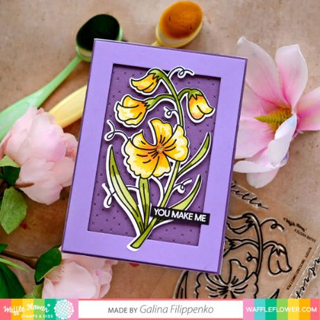 Waffle Flower - Additional A6 Layers Die