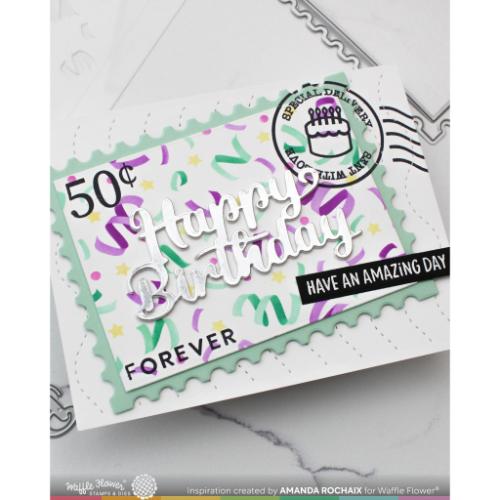 Waffle Flower - Inside Sentiments Birthday 2 Stamp Set