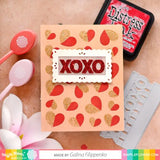 Waffle Flower - Duo-tone Heart Stencil