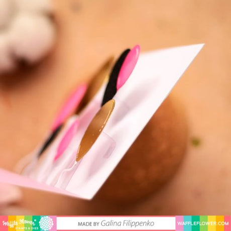 Waffle Flower - Inside Pop-up Hinges Die